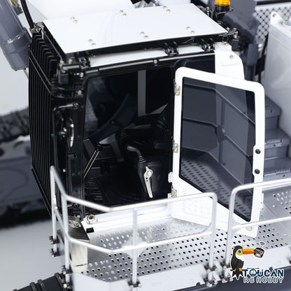 1:14 LESU RC Hydraulic Excavator AOUE 9150 Metal RTR Remote Control Digger Model ESC Motor Light System FlySky PL18EV Battery