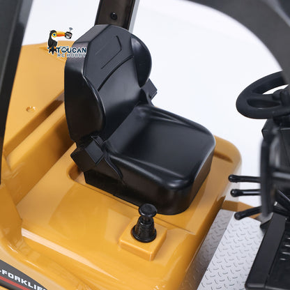 Fast Free Shipping for EU HIUNA 577 1/14 RC Electric Lifting Remote Control Forklift Model Construction Vehicle Battery Light Sound Effect Battery