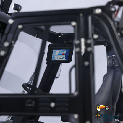 LESU 1/14 RTR Hydraulic RC forklift Aoue-LD160S for Truck Painted Assembled Model W/ Openable Door Sound Light System