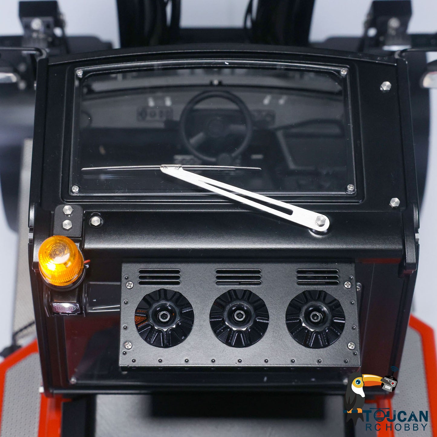 LESU AOUE LD160S 1/14 Metal Hydraulic RC Forklift FlySky ST8 Remote Controller and SR12 Receiver 6 Ways Reversing Valve Sound Light System