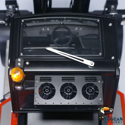 LESU AOUE LD160S 1/14 Metal Hydraulic RC Forklift FlySky ST8 Remote Controller and SR12 Receiver 6 Ways Reversing Valve Sound Light System