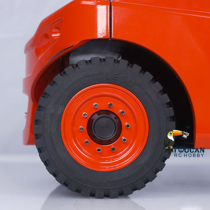 LESU 1/14 RTR Hydraulic RC forklift Aoue-LD160S for Truck Painted Assembled Model W/ Openable Door Sound Light System