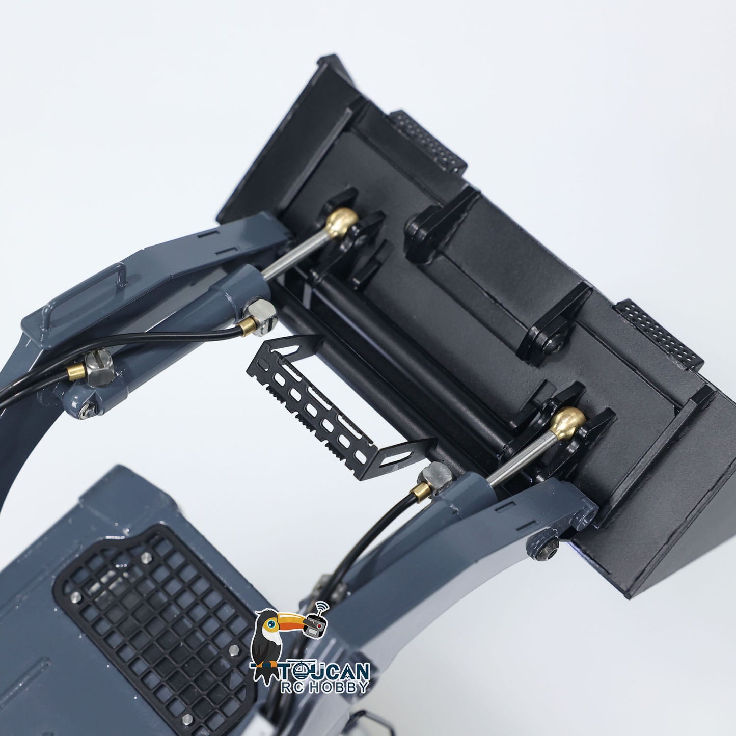 Toucanhobby SM450 1/14 Metal RC Hydraulic RTR Wheel Loader FlySky I6S Controller Light Sound System for Construction Model Enthusiast Outdoor