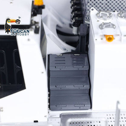 1:14 LESU RC Hydraulic Excavator AOUE 9150 Metal RTR Remote Control Digger Model ESC Motor Light System FlySky PL18EV Battery