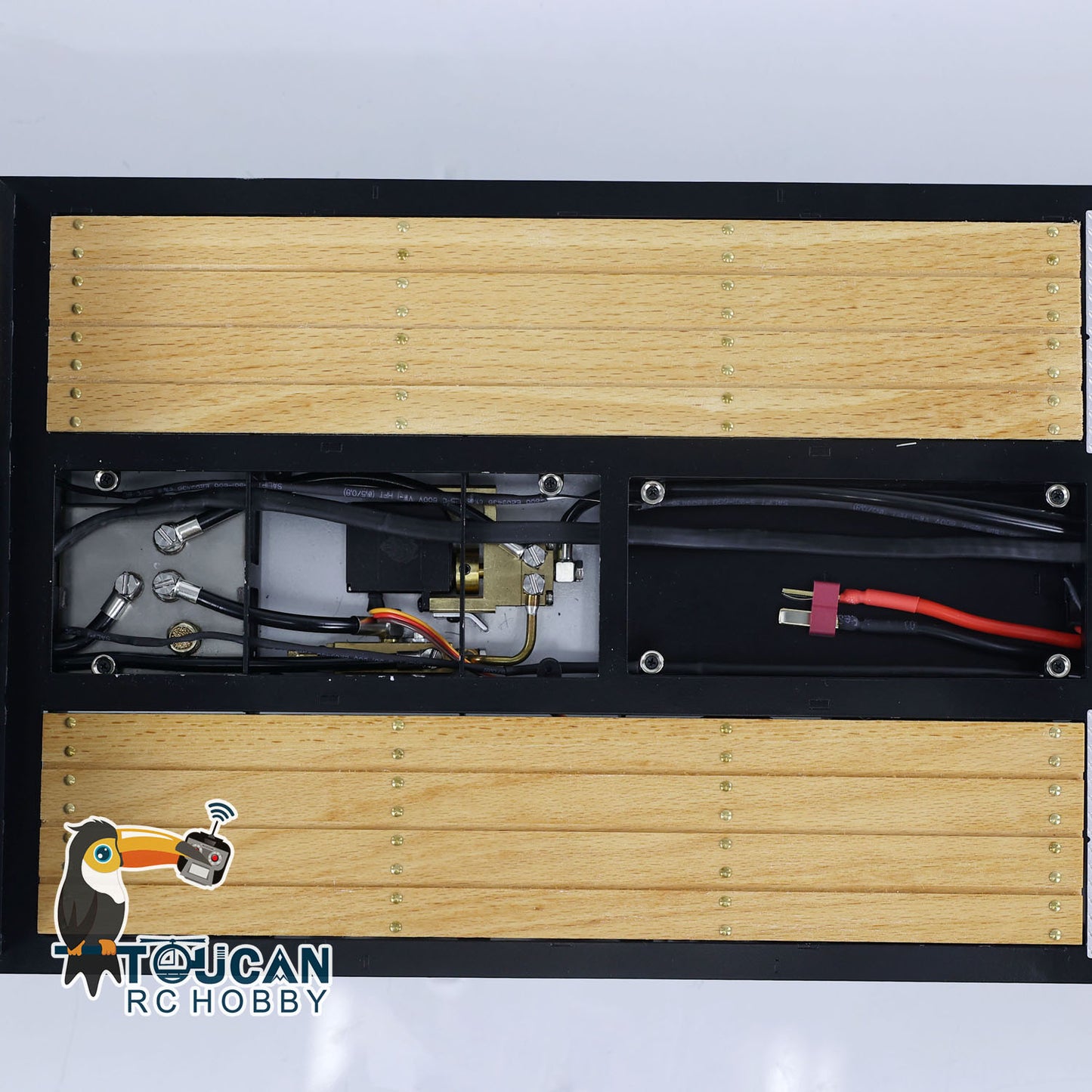 2.4G RTR hydraulic flatbed trailer with complete light system EL005
