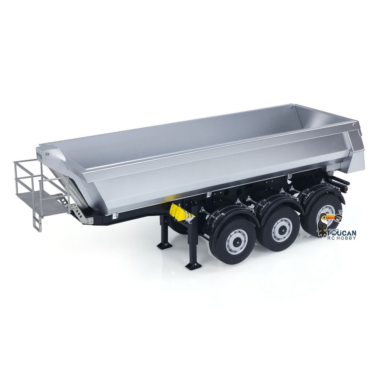 Fast Free Shipping Kabolite 1/14 4X4 RC Tractor Truck 3Axles Electric Lifting Dump Trialer RTR Car