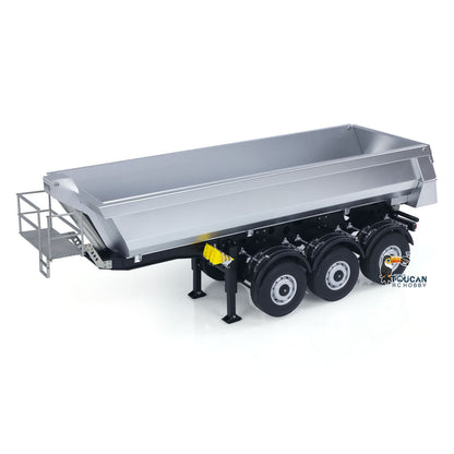 Fast Free Shipping Kabolite 1/14 4X4 RC Tractor Truck 3Axles Electric Lifting Dump Trialer RTR Car