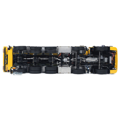 TOUCAN RC HOBBY LXY 770S Metal 1/14 10x10 RC Hydraulic Crane Full Dump Truck Lorry Car Frsky XE Lite Light Sound Painted Model