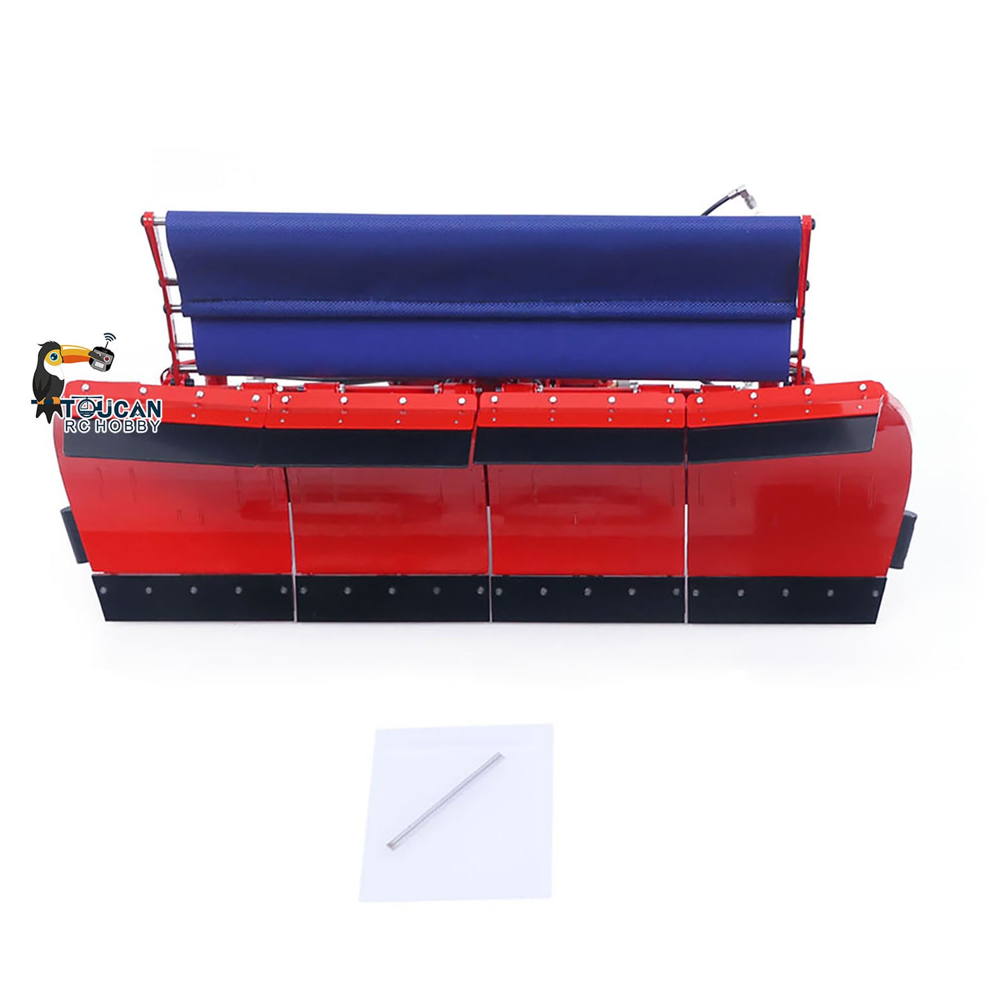 Metal Snow Blade for 1/14 8x8 RC Hydraulic Full Dump Truck DIY Tipper 6x6 Radio Controlled Farm Car Lorry Vehicle Upgraded Part