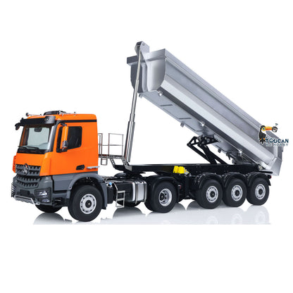 Fast Free Shipping Kabolite 1/14 4X4 RC Tractor Truck 3Axles Electric Lifting Dump Trialer RTR Car