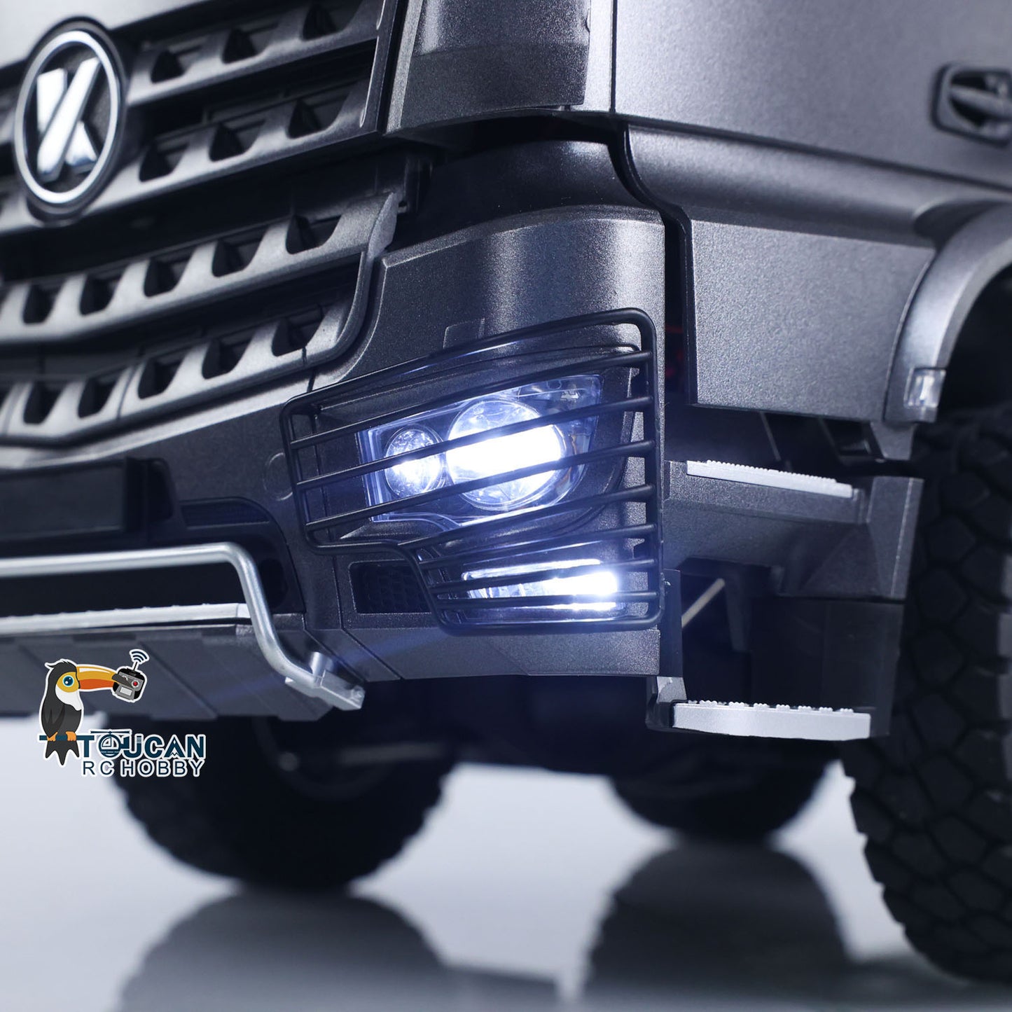 1/14 Kabolite K3367 8x8 Metal Hydraulic RC Tipper Remote Control Dump Truck Sonud Light 2Speed Model Battery ST8 Radio Axle Lock