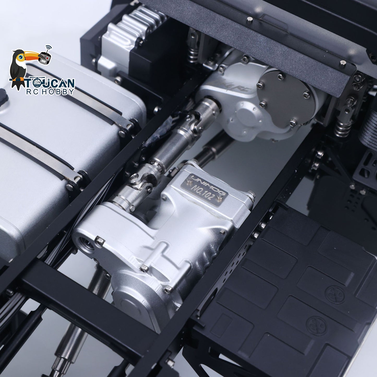 RTR 4X4 1/14 Remote Control Rock Crawler U535 Lite RC Off Road Vehicle 2Speed Transmission Metal Chassis Differential Locks