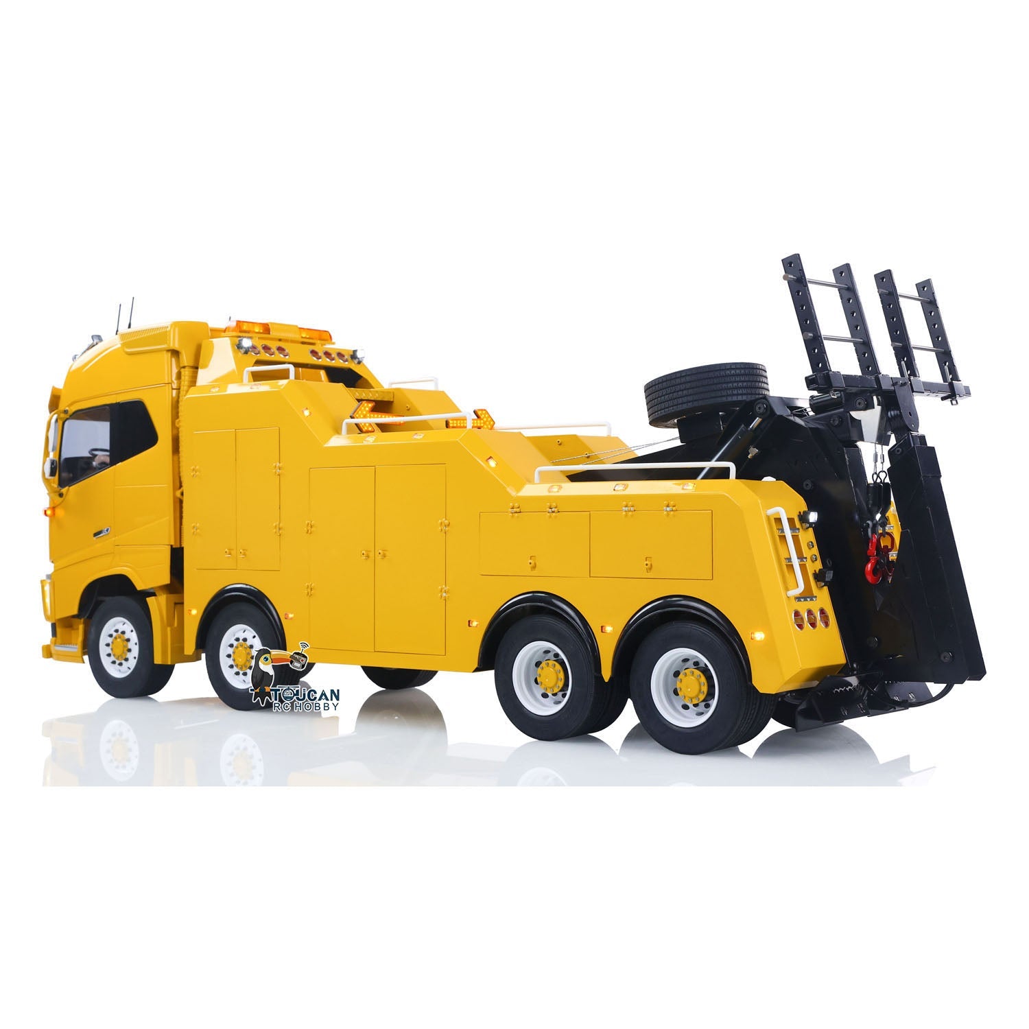 TOUCAN RC HOBBY 8X4 Metal 1/14 RC Road Rescue Truck RTR 2Speed Model C