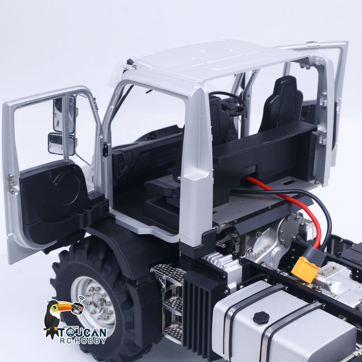 4X4 1/14 Metal Remote Control Rock Crawler U535 Lite RC Off Road Vehicle 2Speed Transmission Metal Chassis Differential Locks for Adult