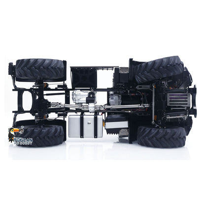 4X4 1/14 Metal Remote Control Rock Crawler U535 Lite RC Off Road Vehicle 2Speed Transmission Metal Chassis Differential Locks for Adult