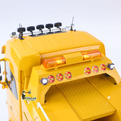 TOUCAN 8X4 Metal 1/14 RC Road Rescue Truck FH16 RTR 2Speed Model Car Flysky Paladin PL18EV Lite Radio Battery Smoke Light Sound