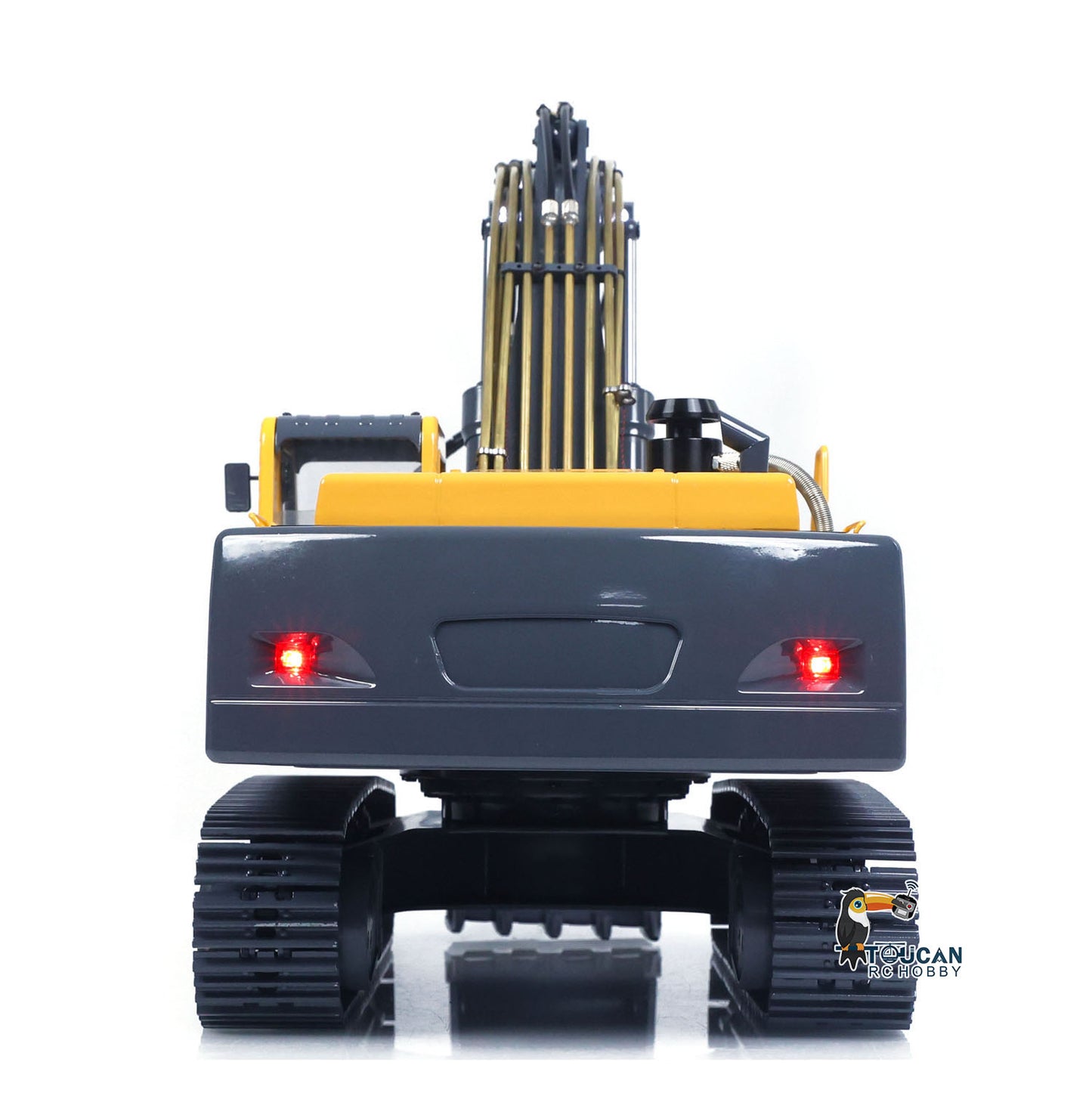 In Stock JDM V2 1/14 RC Digger Radio Control Excavator Upgraded Cars EC360 with Sound Light Module FlySky PL18 ESC Servo Motor