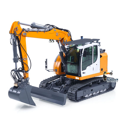 TOUCAN RC HOBBY CUT RC Hobby LR914 PRO MAX Metal 1/14 RC Hydraulic Excavator RC Digger Wrist Quick Coupler Bucket 8ways Valve PL18EV LITE Sound Radio Battery