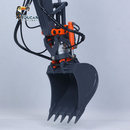 In Stock JDM V2 1/14 RC Digger Radio Control Excavator Upgraded Cars EC360 with Sound Light Module FlySky PL18 ESC Servo Motor