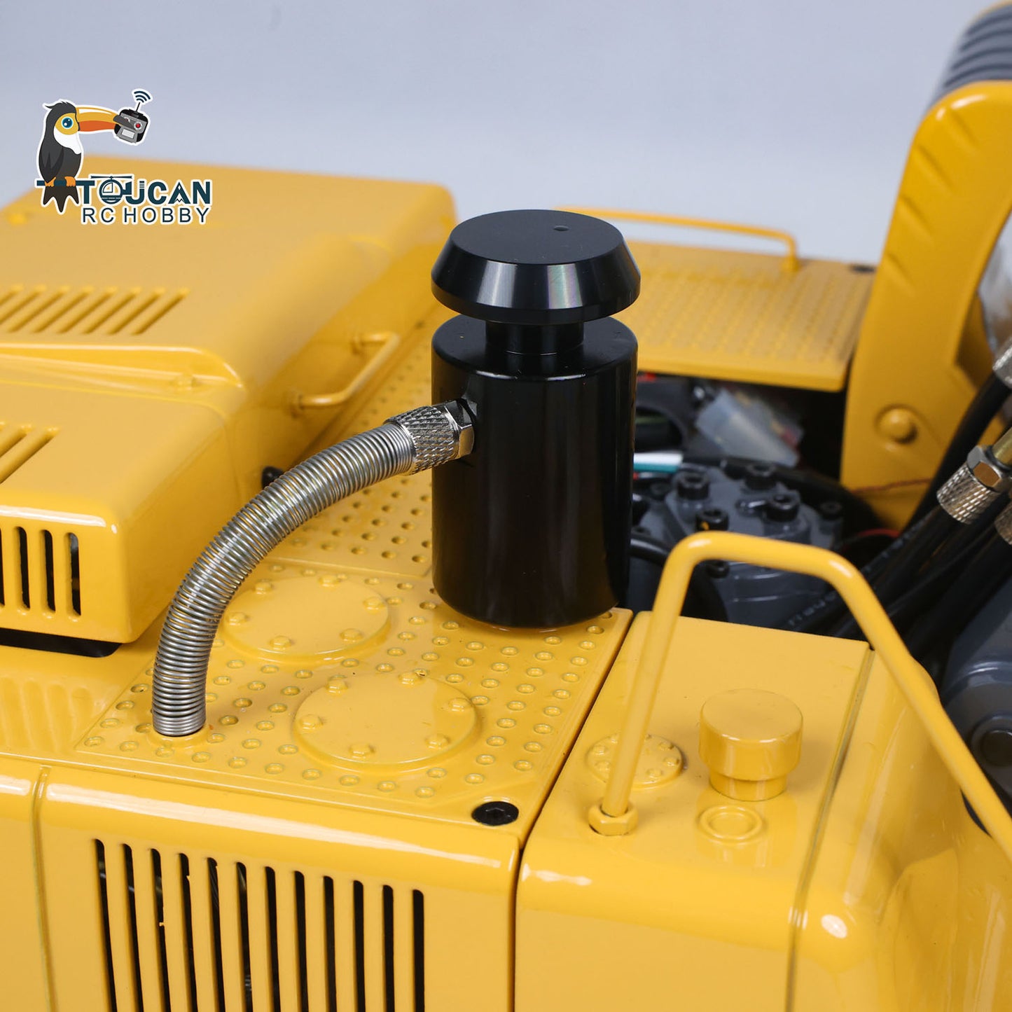 In Stock JDM V2 1/14 RC Digger Radio Control Excavator Upgraded Cars EC360 with Sound Light Module FlySky PL18 ESC Servo Motor