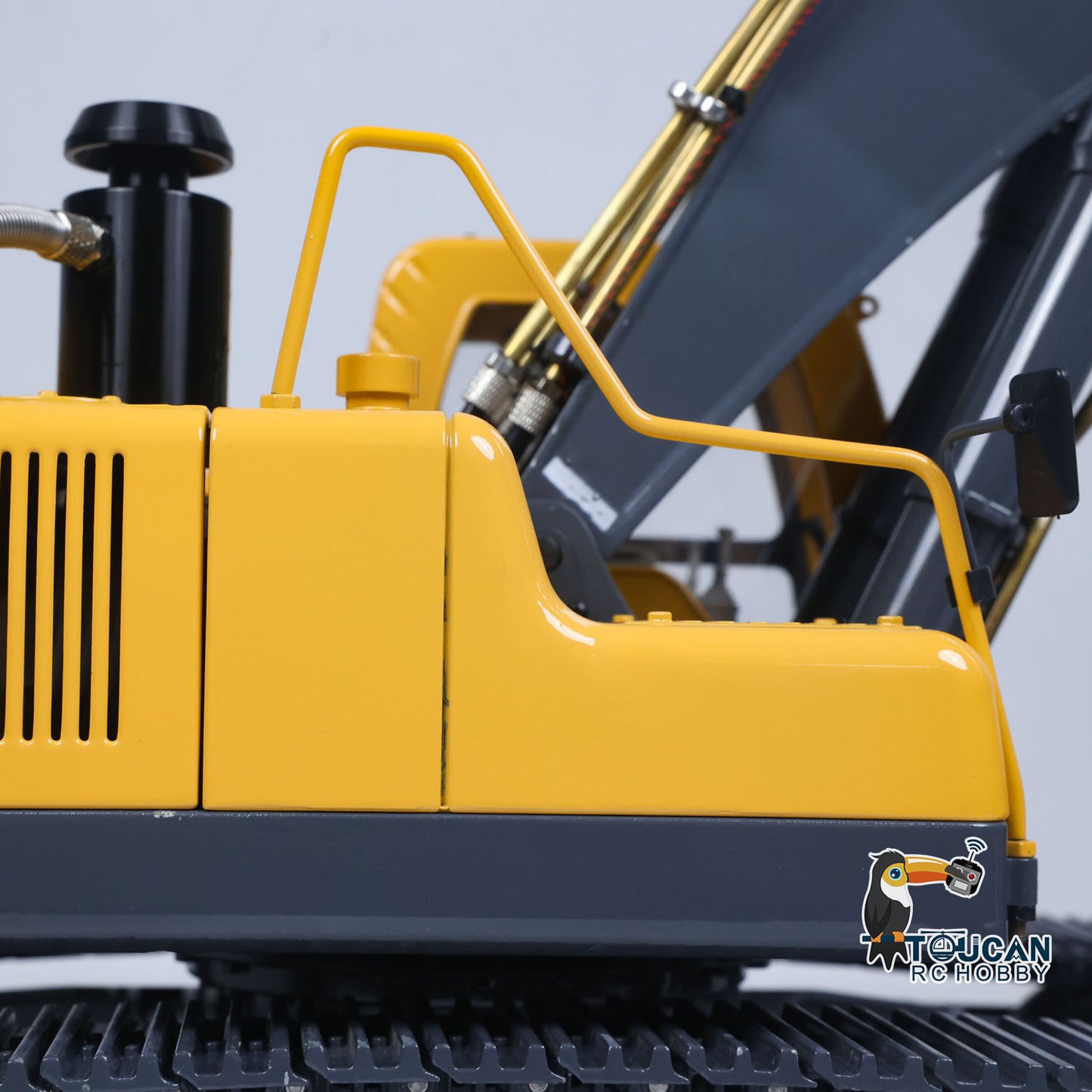 In Stock JDM V2 1/14 RC Digger Radio Control Excavator Upgraded Cars EC360 with Sound Light Module FlySky PL18 ESC Servo Motor