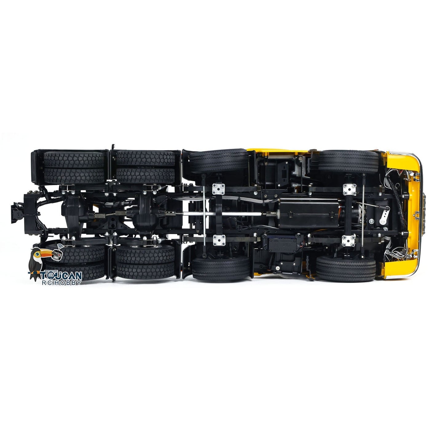 TAMIYA 56371 1/14 8X4 770S RC Tractor Truck Radio Control Lorry Painted Model Light Sound