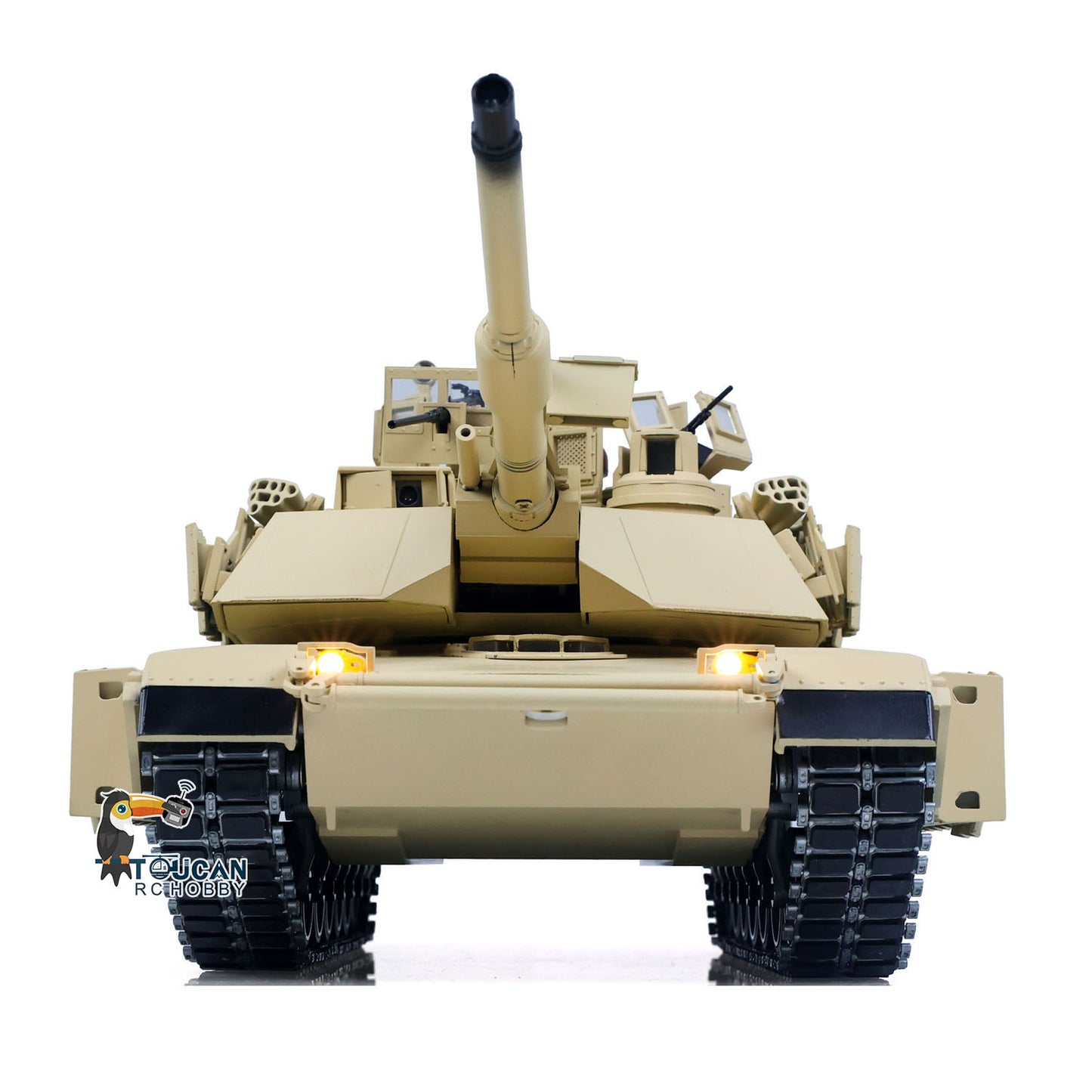 In Stock TOUCAN 1/16 Metal RC Tank 3918 Abrams M1A2 TUSK II Dual Flow Gearbox 360 Turret Rotary Infrared Combat Barrel Recoil FPV