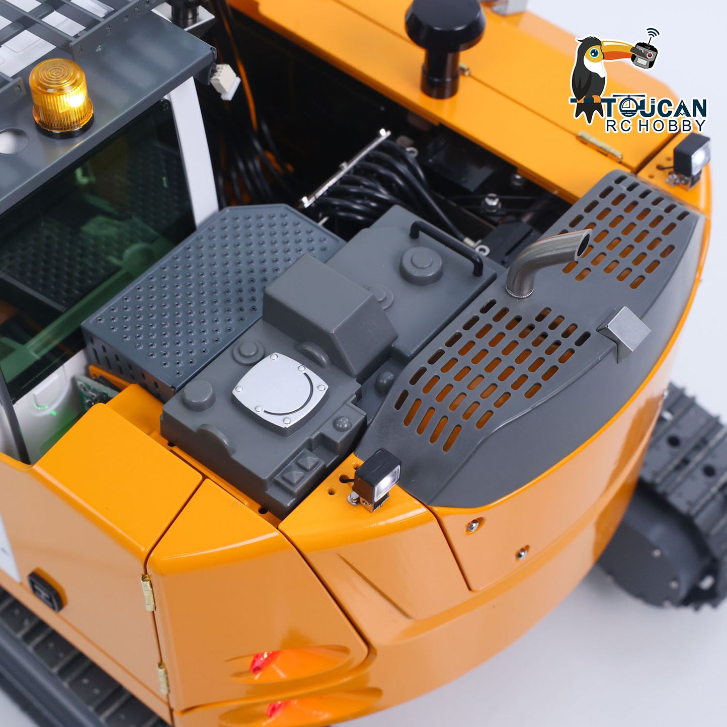 Metal 1/14 RC Hydraulic Excavator LR914 PRO MAX Remote Control Digger Construction Car 8ways Valve PL18EV LITE Radio Battery