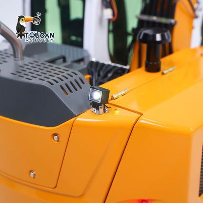 TOUCAN RC HOBBY CUT RC Hobby LR914 PRO MAX Metal 1/14 RC Hydraulic Excavator RC Digger Wrist Quick Coupler Bucket 8ways Valve PL18EV LITE Sound Radio Battery