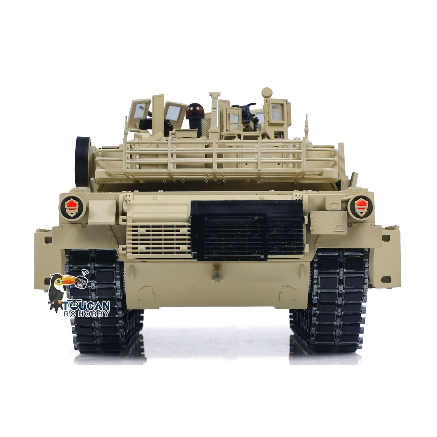 In Stock TOUCAN 1/16 Metal RC Tank 3918 Abrams M1A2 TUSK II Dual Flow Gearbox 360 Turret Rotary Infrared Combat Barrel Recoil FPV