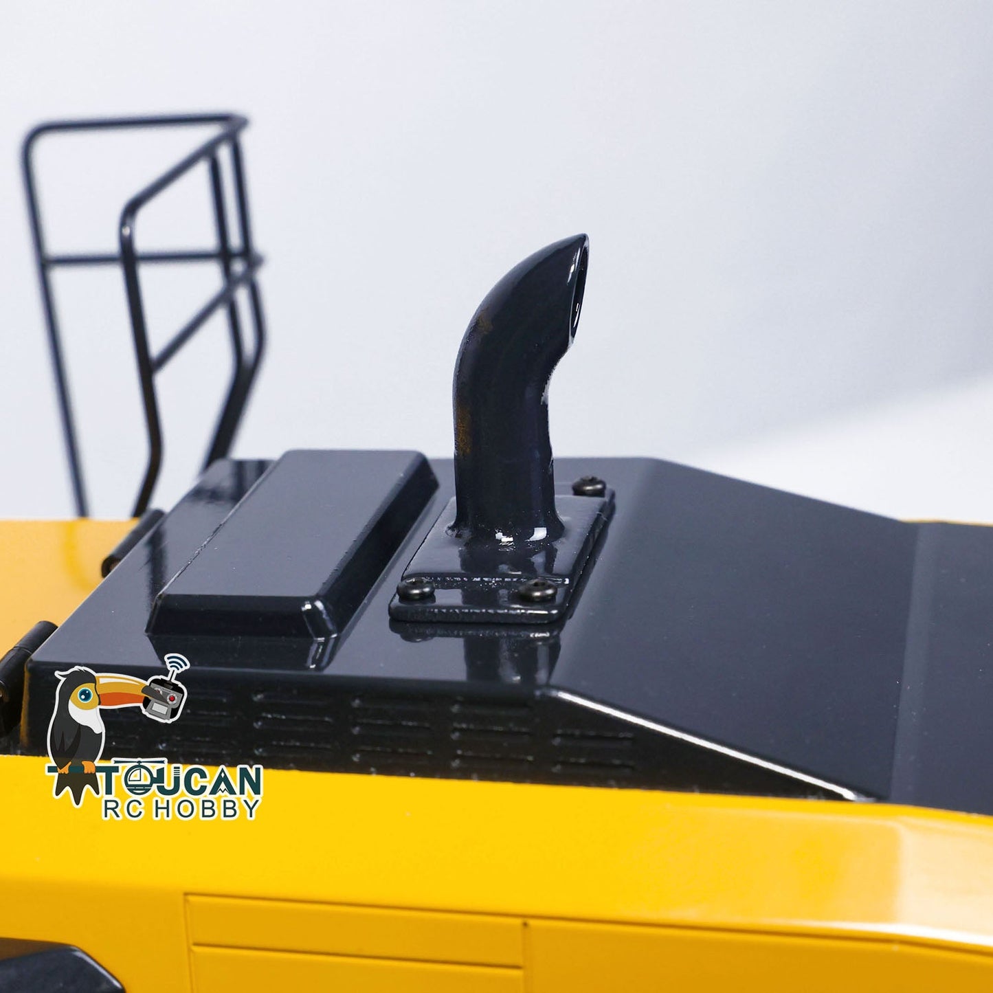 1/14 RC Metal Hydraulic Loader WA480 Electric Construction Heavy Machine Quick Coupler Fork Bucket Light Sound ST8 Radio Battery
