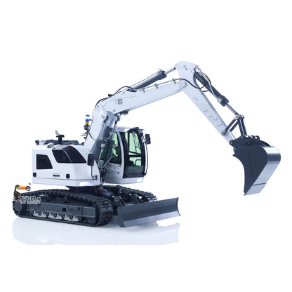 In Stock LR914 1/14 Remote Control Digger RC Hydraulic Excavator 5CH Valves Brushless Drive Motor Lights Flysky ST8 Radio RTR Charger