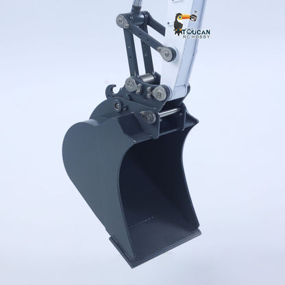 In Stock LR914 1/14 Remote Control Digger RC Hydraulic Excavator 5CH Valves Brushless Drive Motor Lights Flysky ST8 Radio RTR Charger
