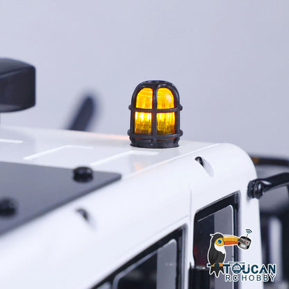 TOUCAN RC HOBBY MTModel 946-3 1/14 Metal RC Hydraulic Excavator Grab Ripper 6-Way Valve Manual Bucket Coupler LCD Screen for Digger Collector