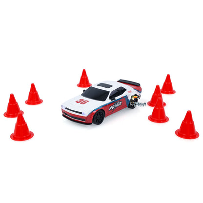 TOUCAN RC HOBBY US Stock JIABAILE 4WD Plastic 1/36 RC Drift Car 3612A Gyroscope 25KM/H High Speed Indoor Outdoor Mini Racing Car LED Lights Battery 2.4G Radio