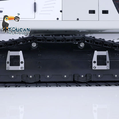 TOUCAN RC HOBBY MTModel 946-3 1/14 Metal RC Hydraulic Excavator Grab Ripper 6-Way Valve Manual Bucket Coupler LCD Screen for Digger Collector