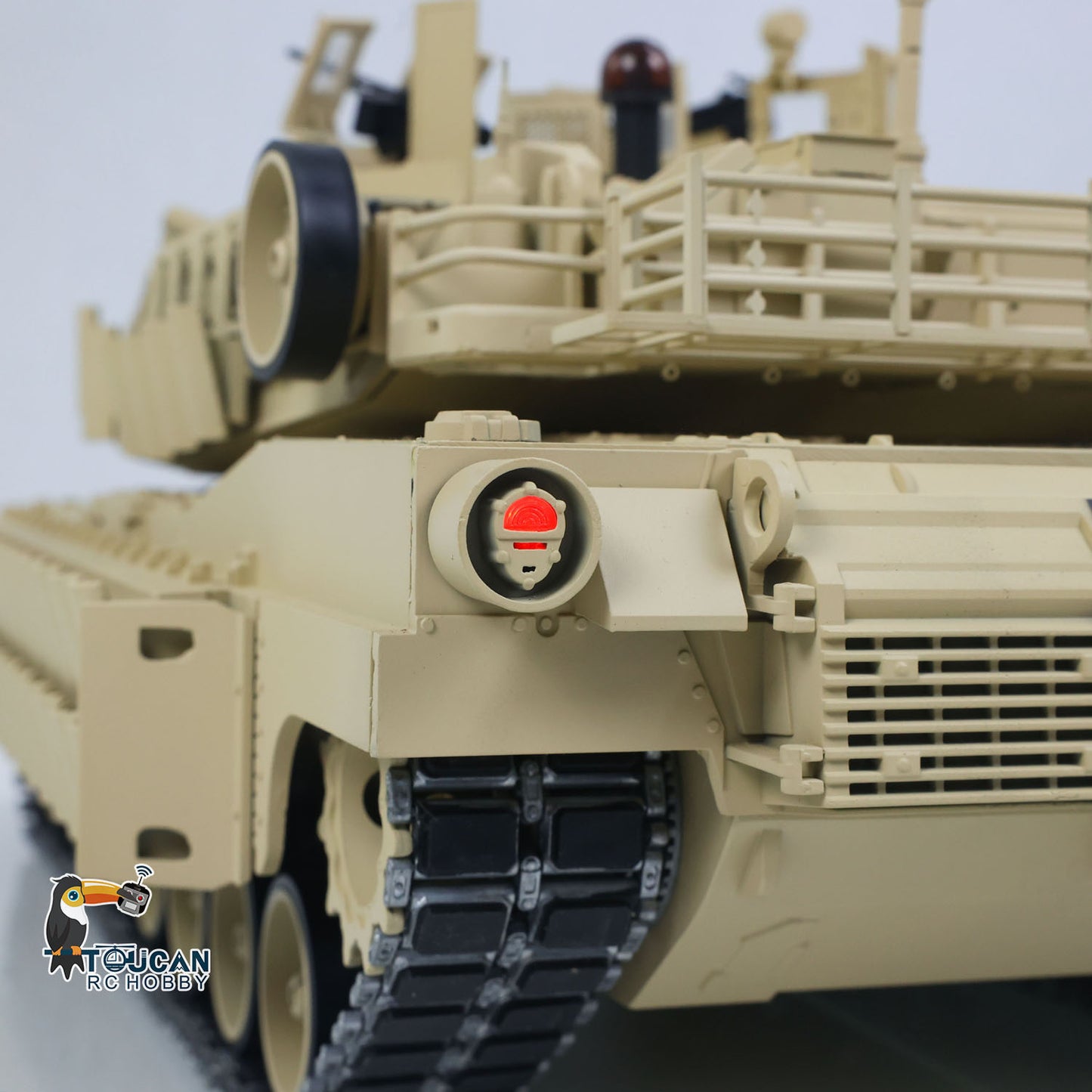 In Stock TOUCAN 1/16 Metal RC Tank 3918 Abrams M1A2 TUSK II Dual Flow Gearbox 360 Turret Rotary Infrared Combat Barrel Recoil FPV