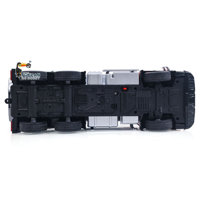 Double E 1/20 Electric Remote Control Dump Truck 6X4 RC Tipper G540 Model Metal Bucket 260 Brushed Motor Openable Door Lights