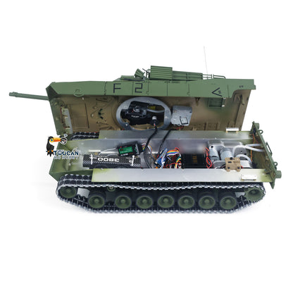 In Stock 1/16 TOUCAN Remote Control Battle Tank 3918 Abrams M1A2 Metal Rotary Gearbox 360 Rotation Barrel Recoil Elevation Laser Aiming Light Smoke