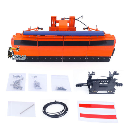 Toucanhobby Metal Snow Plow for 1/14 DIY RC Hydraulic Tractor Truck 770S R620 Model Remote Control Full Dumper Lorry Vehicle 3363 1851