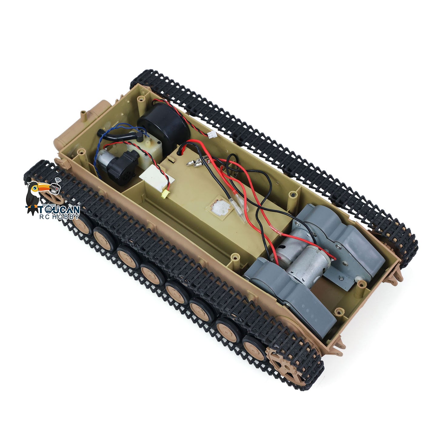 Henglong 1:16 Scale German Panzer IV F RC Tank 3858 Chassis Tracks Idler Sprockets Road Wheels Turret Upper Hull Decal Parts Bag