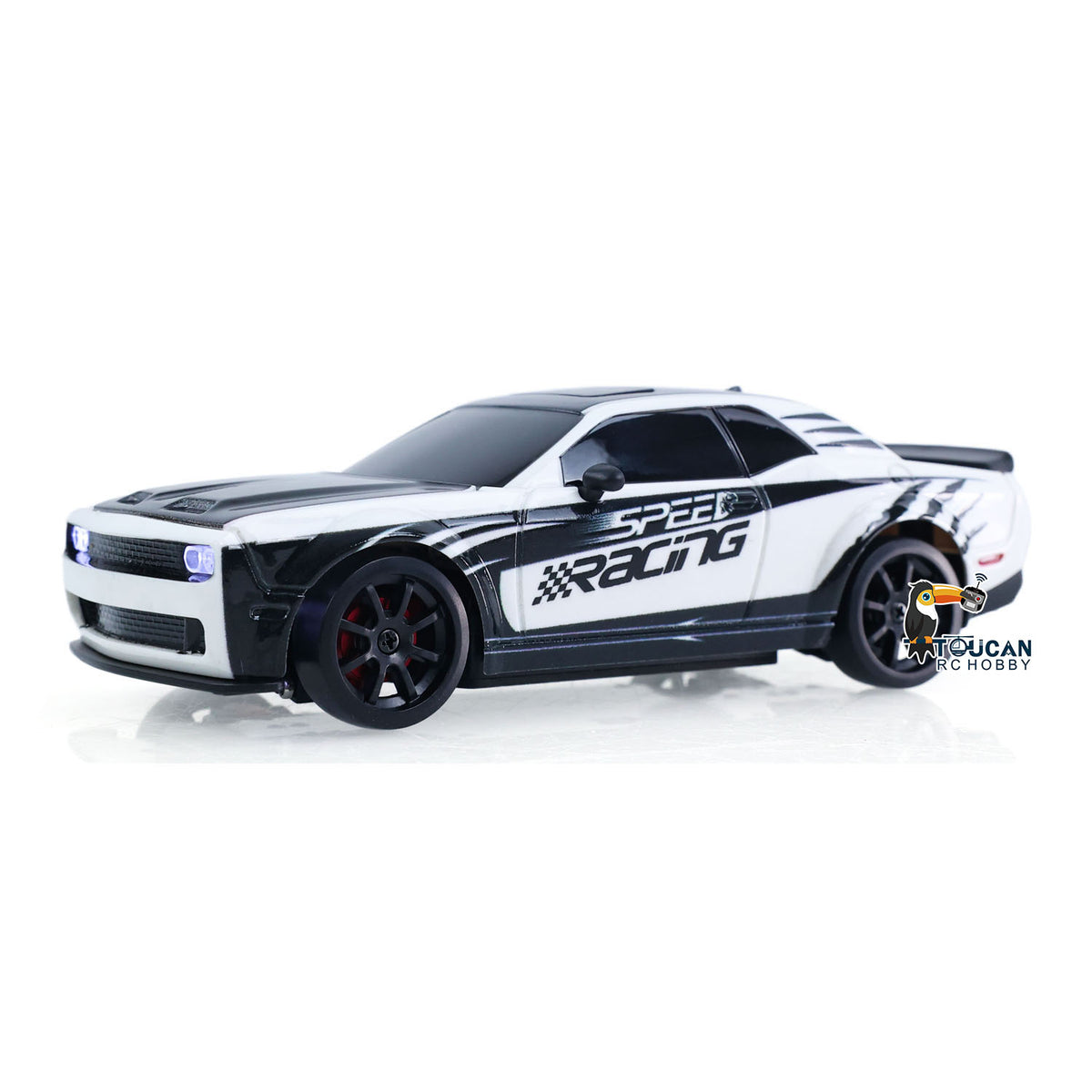 TOUCAN RC HOBBY US Stock JIABAILE 3612 4WD Plastic 1/36 RC Drift Car Gyroscope Indoor Outdoor Mini Racing Vehicles Model LED Lights Battery 2.4G Radio