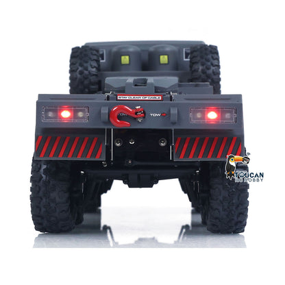 Fast Free Shipping RTR 1/18 Radio Control Military Truck 8*8 RC Off Road Vehicle 280 Brushed Motor Fifth Wheel Winch Metal Hook All Wheel Steering