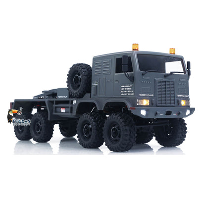 US Stock RTR 1/18 Radio Control Military Truck 8*8 RC Off Road Vehicle 280 Brushed Motor Fifth Wheel Winch Metal Hook All Wheel Steering