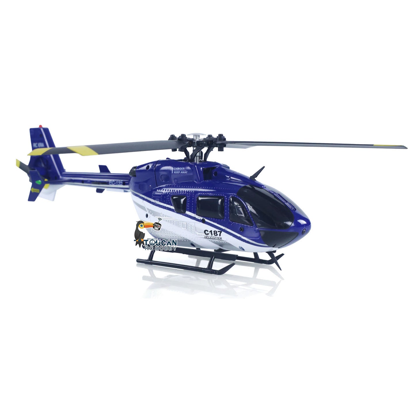 US Stock RC ERA Remote Control Helicopter C187 Gyroscope Stabilization Altitude Hold Charger Model Aircraft EC135 Suitable for Beginners