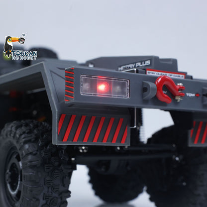 US Stock RTR 1/18 Radio Control Military Truck 8*8 RC Off Road Vehicle 280 Brushed Motor Fifth Wheel Winch Metal Hook All Wheel Steering