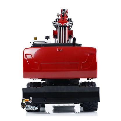 TOUCAN RC HOBBY MTModel 946-3 Metal 1/14 RC Hydraulic Excavator Grab 8-ways Reserving Valves Sound System Lights Ripper for Digger Model Enthusiasts