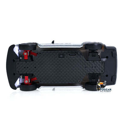 JIABAILE 3612 4WD Plastic 1/36 RC Drift Car Gyroscope Indoor Outdoor Mini Racing Vehicles Model LED Lights Battery 2.4G Radio