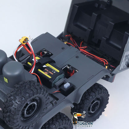 1/18 Remote Control Military Truck 8X8 All Wheel Steering Electric RC Off Road Vehicle Model 2Speed Gearbox RTR Metal Chassis