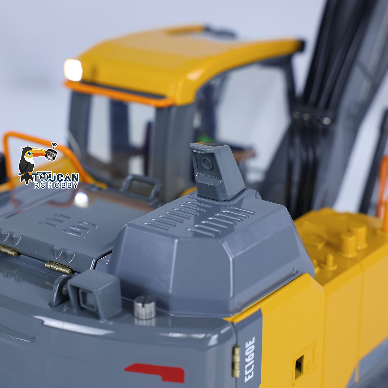 TOUCAN RC HOBBY 1:14 Scale RC Excavator DoubleE E010 EC 160E Alloy Met